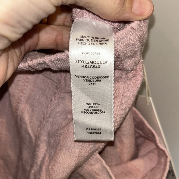 SPLENDID Gia Stripe Short Pink Lotus NWT - Picture 7 of 9